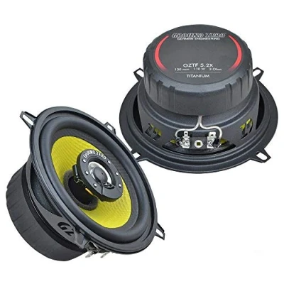 Afbeelding van Ground Zero GZTF 5.2X autospeakers 13cm coaxiaal 2weg 110 Watt luidsprekers