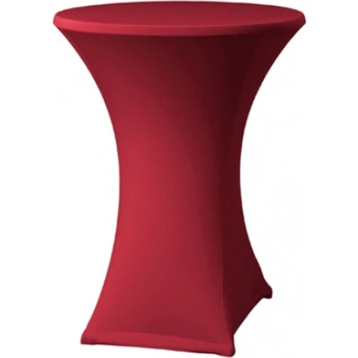 Afbeelding van Samba stretch statafelhoes bordeaux D2