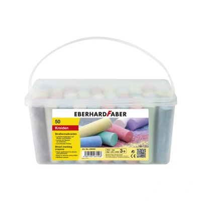 Image de Eberhard Faber EF 526550 Craie De Pavé Avec 50 Craies
