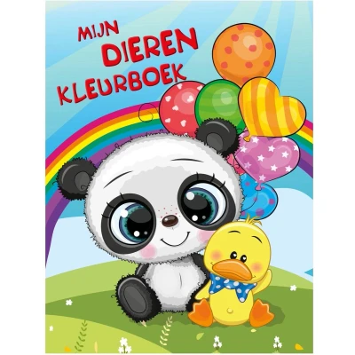 Afbeelding van Mijn Dieren Kleurboek, 96pag.
