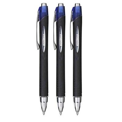 Afbeelding van Uni ball SXN210 SXN 210 Jetstream balpen, intrekbaar, blauw, 3 stuks