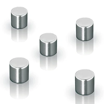 Afbeelding van Sigel Neodymium magneet C5 Strong (Ø x h) 10 mm cilinder Zilver 5 stuk(s) BA700