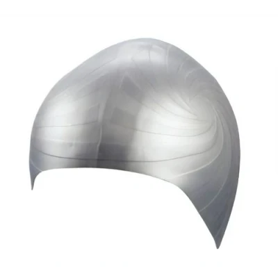 Image de Beco bonnet de bain Racer silicone unisexe argent taille unique