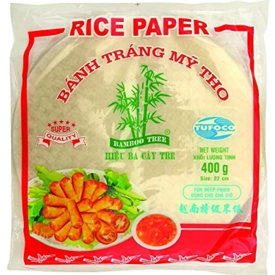 Afbeelding van Rond rijstpapier Bamboo Tree 400 g
