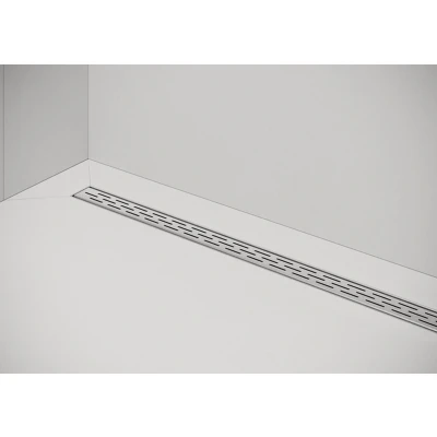 Afbeelding van Easy Drain Compact 50 FF douchegoot met flens en zijuitloop mm 80
