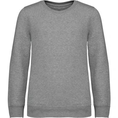 Afbeelding van Native Spirit Ecologische kindersweater met ronde hals NS403 Moon Grey Heather