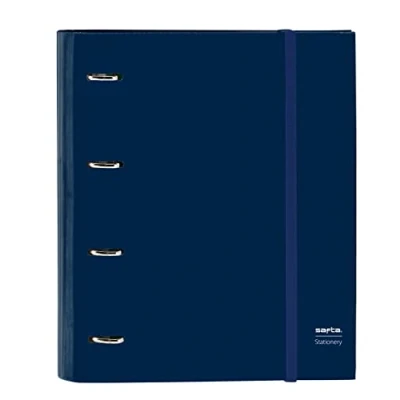 Afbeelding van Ringmap Safta Marino Marineblauw (27 x 32 3.5 cm)