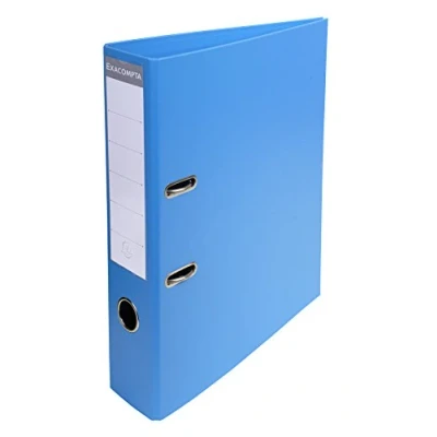 Afbeelding van Exacompta 1 x A4 Prem&#039;Touch ordner rugbreedte 70 mm Mechanisch 75 Buitenafmetingen: 32 29 7 cm formaat Kleur: blauw