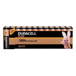 Afbeelding van Duracell Plus Power AA batterij (penlite) Alkaline 1.5 V 24 stuk(s)
