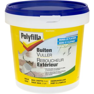 Afbeelding van Polyfilla Buitenvuller (pasta) 1L