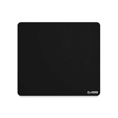 Afbeelding van Glorious Gaming stoffen muismat (XL Heavy) genaaide randen, glad oppervlak voor snelheid en controle, antislip onderkant, machinewasbaar, XL (460 x 410 5 mm) zwart