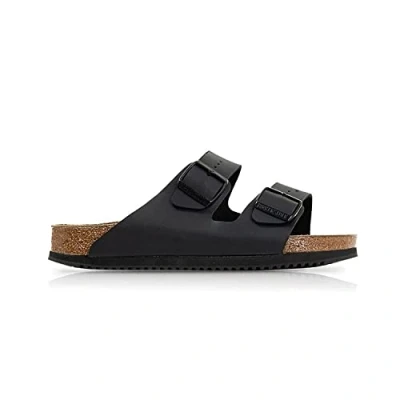 Afbeelding van Birkenstock Arizona Pantoffels black, Maat: 39, Black Hoogwaardig imitatieleer