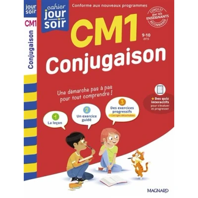 Image de Conjugaison CM1 Cahier Jour Soir