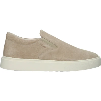 Afbeelding van Blackstone RUBY BANKS Lemon Pepper Slip ons Man Beige Maat: 46