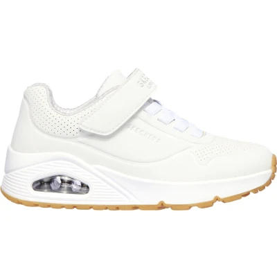 Afbeelding van Skechers UNO Sneakers laag voor kinderen, Maat: 27, White Hoogwaardig imitatieleer