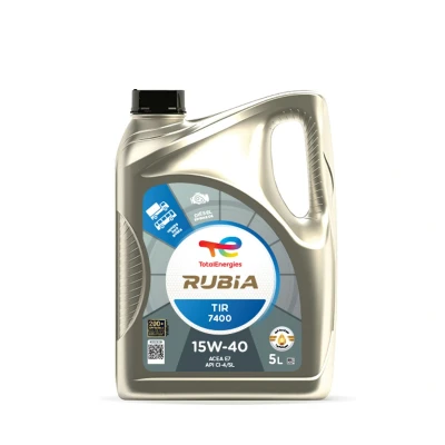 Afbeelding van Total Rubia TIR 7400 15W 40 5L Motorolie 148585 MERCEDES BENZ: E Class Saloon, C A Class, SMART: Cabrio, City Coupe