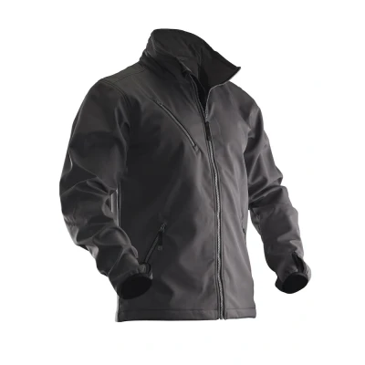 Afbeelding van Jobman 1201 Softshell Jacket 65120171 D.grijs/D. grijs