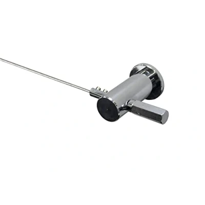 Afbeelding van Gardinia Pavo kabelkabel, 1 rail, staal, verchroomd, 500cm