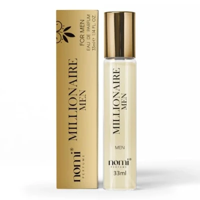 Afbeelding van Nomi Perfume MILLIONAIRE MEN) Eau de Parfum voor heren, 33 ml, met 20% geuroliën, intensieve geur, cadeau idee mannen