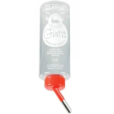 Afbeelding van Classic Drinkfles Plastic Konijn 1000 ml 6 stuks