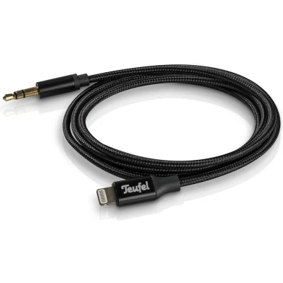 Afbeelding van Câble éclairé pour casque audio, Noir