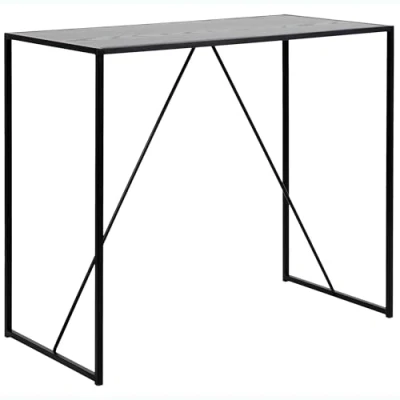 Afbeelding van Bartafel Jaxx Zwart 105x120x60 cm Metaal