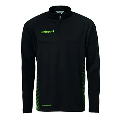 Afbeelding van Uhlsport Score Ziptop Heren Zwart / Fluo Groen Maat: 2XL