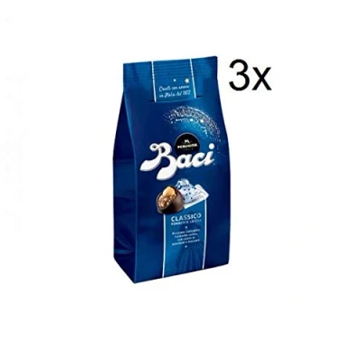 Afbeelding van BACI Premium Chocolade met hazelnoot, 3 x 125 g, 10 stuks