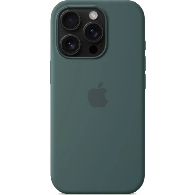 Afbeelding van Apple Cover Iphone 16 Pro Silicone Magsafe Lake Green (myyr3zm/a)