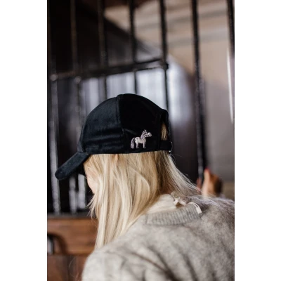 Image de Kentucky Horsewear Cap velours Sammy Noir