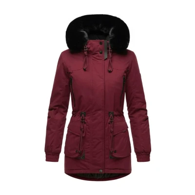 Afbeelding van Navahoo Olessaa Winterjas, Dames, Maat: XS, Bordeaux
