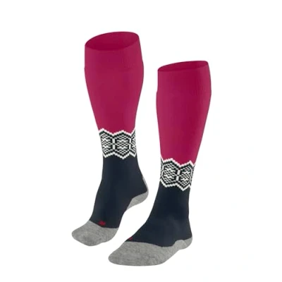 Afbeelding van Falke Intermediate Skiing Kniekousen, Dames, Maat: 39/40, Space blue