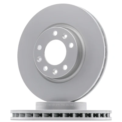 Afbeelding van DELPHI BG4669C Remschijf 283 26 5 Geventileerd Gecoat Semi finished Zonder wiellager, ABS sensorring CITROËN: C4 Grand Picasso 2