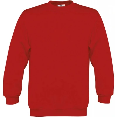Afbeelding van B&amp;C Kids&#039; crew neck sweatshirt CGWK680 Red