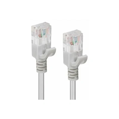Image de MicroConnect Câble réseau RJ 45 (M) pour 15 cm UTP CAT 6 sans crochet, bloqué gris
