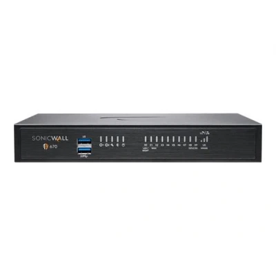 Image de SonicWall TZ670 High Availability dispositif de sécurité 10 GigE bureau