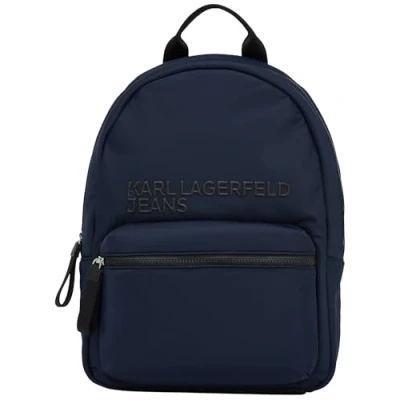 Afbeelding van KARL LAGERFELD JEANS Essentiële nylon rugzak, leigrijs, dark slate, Grijs, slate