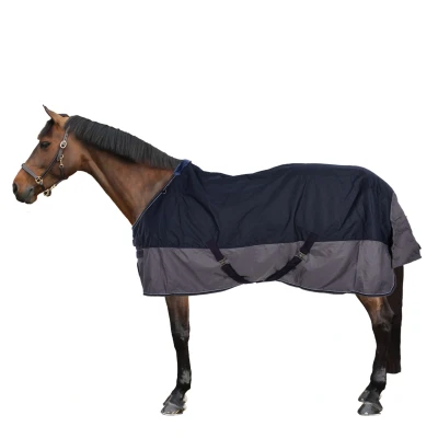 Afbeelding van EQUITHÈME Outdoordeken Tyrex 600D Polar Fleece Blauw 155/206