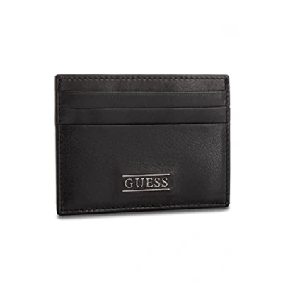 Afbeelding van GUESS New Boston Black Pasjeshouder SM2420 LEA25 BLA