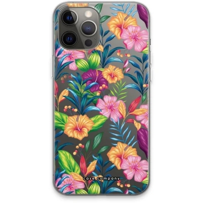 Afbeelding van Case Company® hoesje geschikt voor iPhone 13 Pro Max Tropisch 2 Soft Cover Telefoonhoesje Bescherming aan alle Kanten en Schermrand