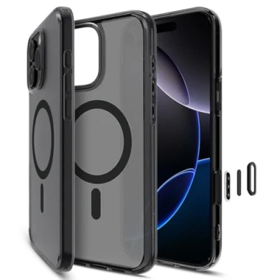 Afbeelding van Spigen Ultra Hybrid T MagFit beschermhoes voor iPhone 16 Pro Frost Black