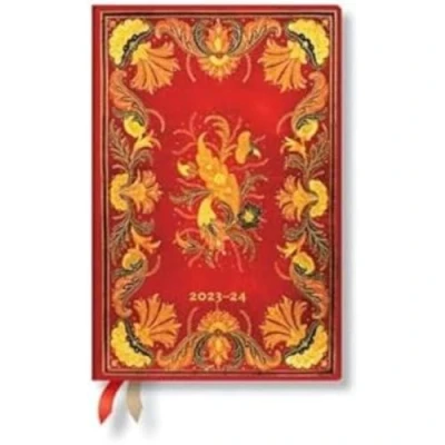 Afbeelding van Agenda 18mnd 23 24 Paperblanks Fiammetta Mini 7dg hor
