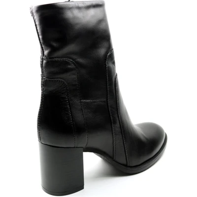 Afbeelding van MJUS Korte laarzen, Dames, Maat: 39, Nero Leer/ synthetisch