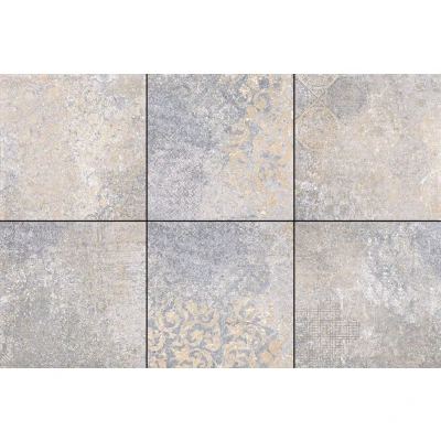 Afbeelding van Cerasun Catania Decor Blue 60x60x4cm