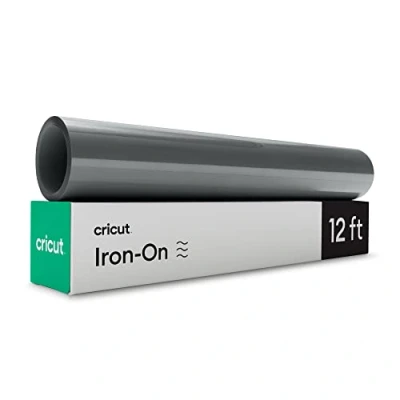 Afbeelding van Cricut Warmteoverdracht vinyl rol, 3,6 m, zilverkleurig