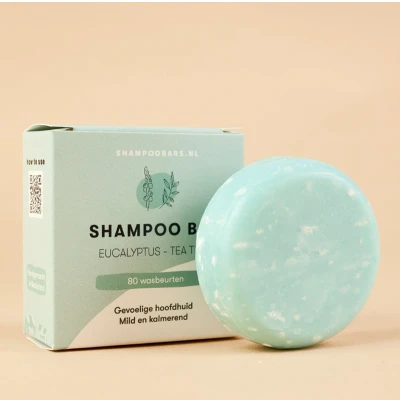 Afbeelding van Shampoo bar 100% Vegan, plastic en palmolievrij Eucalyptus &amp; Tea Tree