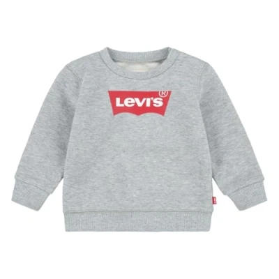 Image de Levi&#039;s Batwing Crewneck Sweatshirt Bébé Garçon, Grey Heather, 3 ans