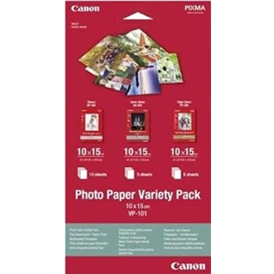 Afbeelding van Canon VP 101 Fotopapier GP 501 10 x 15 cm (5 vellen) + PP 201 SG