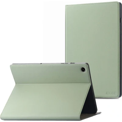 Afbeelding van Accezz Tablet Hoes Geschikt voor Samsung Galaxy Tab A9 Plus Classic Case Groen