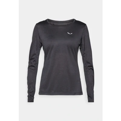 Afbeelding van Salewa PUEZ Melange DRY TEE Longsleeve, Dames, Maat: 40, Black out